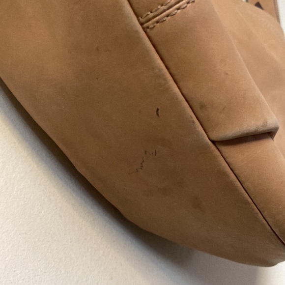 Vintage RARE Coach COWHIDE Elegant Tan Leather Shoulder Bag - Picture 4 of 7